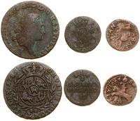 zestaw 5 monet, półtorak 1624 (Zygmunt III, Bydg