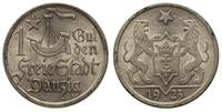 1 gulden 1923, Utrecht, Koga, piękny egzemplarz 