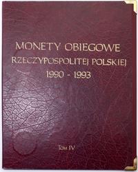 Polska, zestaw rocznikowy monet obiegowych, 1990–1993 (tom IV)