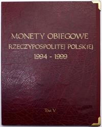 Polska, zestaw rocznikowy monet obiegowych, 1994–1999 (tom V)