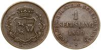 Niemcy, 1 sechsling, 1850 TA