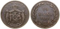 10 bani 1867, Birmingham, WATT & CO na rewersie,