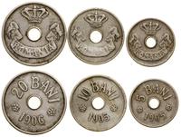 lot 3 monet, 5 bani 1905, 10 bani 1905 i 20 bani