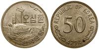 Korea Południowa, 50 wonów, KE 4294 (1961 AD)