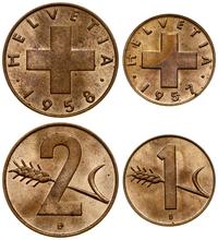 zestaw 2 monet, Berno, w skład zestawu wchodzą 2