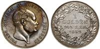 gulden 1852 A, Berlin, drobne rysy na awersie i 