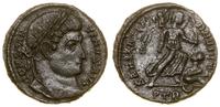 follis 323–324, Trewir, Aw: Popiersie cesarza w 