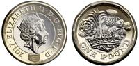 zestaw monet brytyjskich, w skład zestawu wchodz