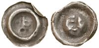brakteat II poł. XIII w., Klucz z dwoma piórami 