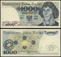 1.000 złotych 2.07.1975, seria B, numeracja 3451