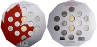 zestaw monet z okazji Olimpiady w Vancouver 2007