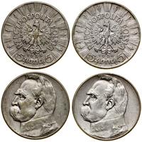Polska, zestaw: 2 x 5 złotych, 1935 i 1936