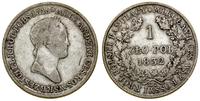 1 złoty 1832, Warszawa, odmiana z mniejszą głową