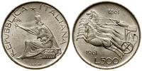 500 lirów 1961 R, Rzym, 100. rocznica zjednoczen