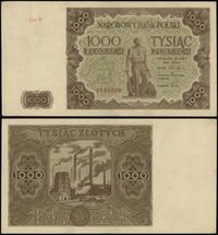 1.000 złotych 15.07.1947, seria H, numeracja 219