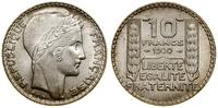 10 franków 1930, Paryż, srebro próby 680, piękne