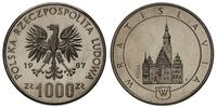 1.000 złotych 1987, Warszawa, PRÓBA - NIKIEL Wro