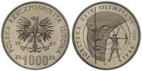 1.000 złotych 1987, Warszawa, PRÓBA - NIKIEL Igr