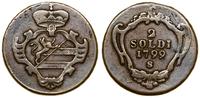 Austria, 2 soldi, 1799 S