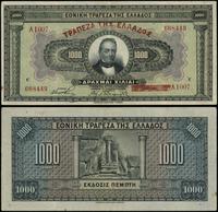 Grecja, 1.000 drachm, 4.11.1926