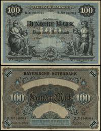100 marek 1.01.1900, Monachium, seria B, numerac