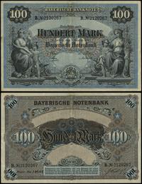 100 marek 1.01.1900, Monachium, seria B, numerac