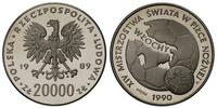 20.000 złotych 1989, Warszawa, PRÓBA - NIKIEL XI