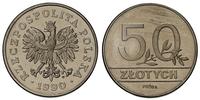 50 złotych 1990, Warszawa, PRÓBA - NIKIEL 50 zło