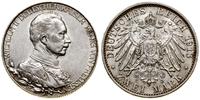 2 marki 1913 A, Berlin, popiersie cesarza w mund