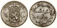 Holenderskie Indie Wschodnie (1726–1949), 1/4 guldena, 1945 S
