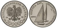 200.000 złotych 1991, Warszawa, PRÓBA - NIKIEL I