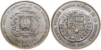 Dominikana, 10 peso, 1975