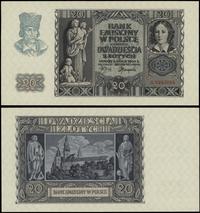 20 złotych 1.03.1940, seria A, numeracja 0283064