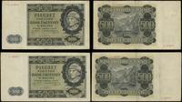 zestaw: 2 x 500 złotych 1.03.1940, seria B, raze