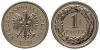 1 złoty 1990, Warszawa, PRÓBA-NIKIEL, Parchimowi