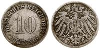 Cesarstwo Niemieckie, 10 fenigów, 1892 G