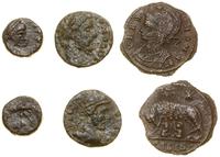 lot 3 monet, follis VRBS ROMA (Konstantyn Wielki