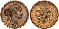 medal bez daty (ok. 1840–1860), Aw: Głowa kobiet