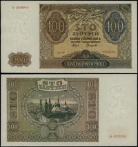100 złotych 1.08.1941, seria D, numeracja 050895