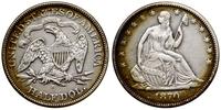 1/2 dolara 1870 S, San Francisco, typ Liberty Se