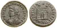follis 325–326, Cyzicus, Aw: Popiersie cesarza w