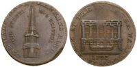 token o nominale 1/2 pensa 1793, Aw: Wieża kości