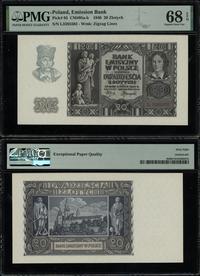 20 złotych 1.03.1940, seria L, numeracja 3385502
