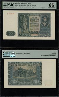 50 złotych 1.08.1941, seria E, numeracja 5072719