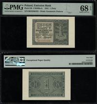 1 złoty 1.08.1941, seria BD, numeracja 3580432, 