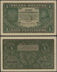 5 marek polskich 23.08.1919, seria II-EA, numera