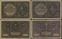 zestaw 2 banknotów 23.08.1919, w zestawie: 1.000
