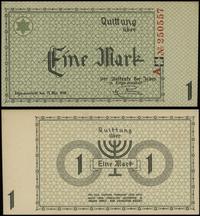 1 marka 15.05.1940, seria A, numeracja 250557, m