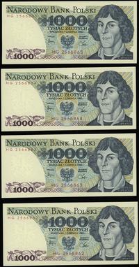 zestaw: 12 x 1.000 złotych 1.06.1982, serie HG, 