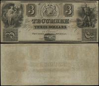 3 dolary (blanco) 18... (1838), seria A, niewype
